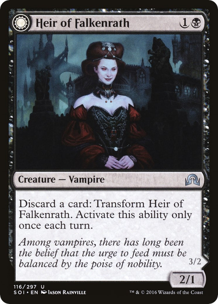 Image for Heir of Falkenrath (116) - Magic: The Gathering