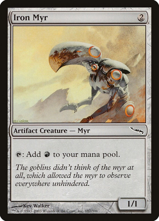 Image for Iron Myr (187) - Magic: The Gathering