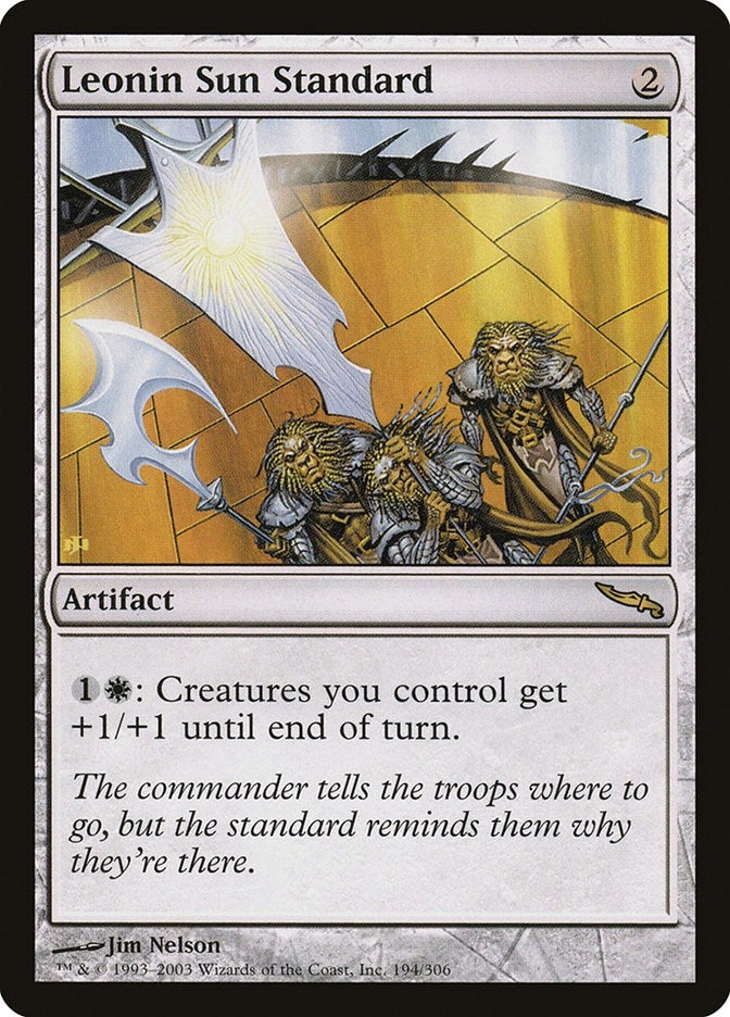 Image for Leonin Sun Standard (194) - Magic: The Gathering