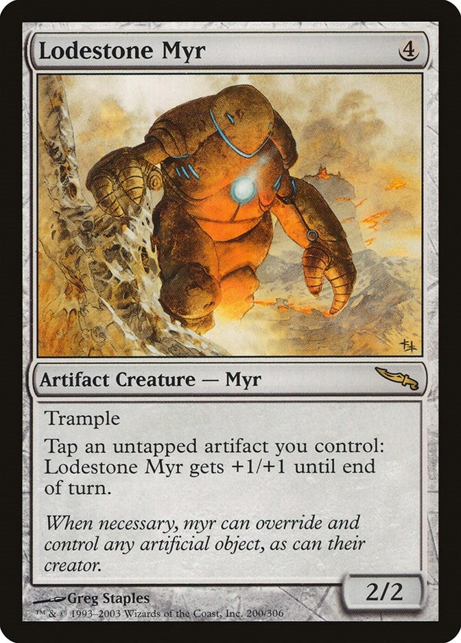 Image for Lodestone Myr (200) - Magic: The Gathering