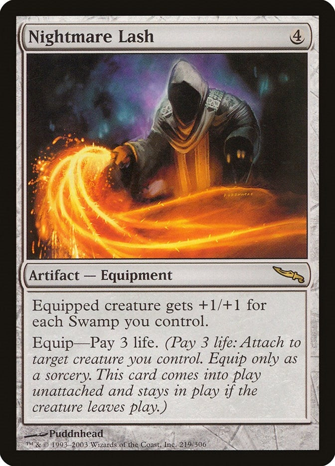 Image for Nightmare Lash (219) - Magic: The Gathering