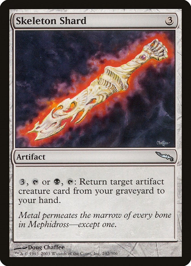 Image for Skeleton Shard (242) - Magic: The Gathering