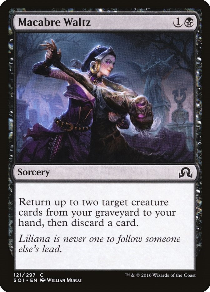 Image for Macabre Waltz (121) - Magic: The Gathering