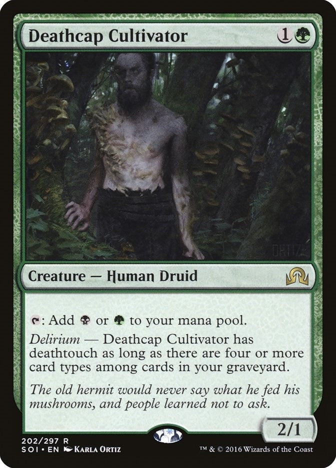 Image for Deathcap Cultivator (202) - Magic: The Gathering