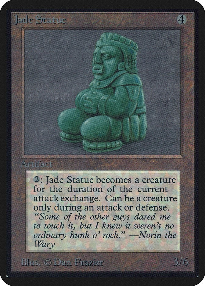 Image for Jade Statue - Magic: The Gathering