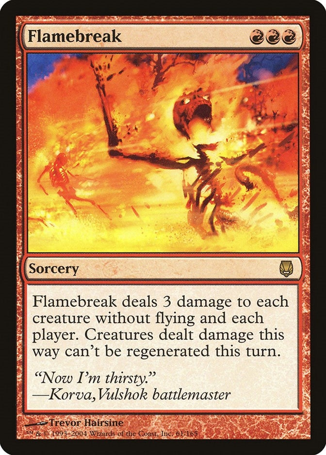Image for Flamebreak (61) - Magic: The Gathering