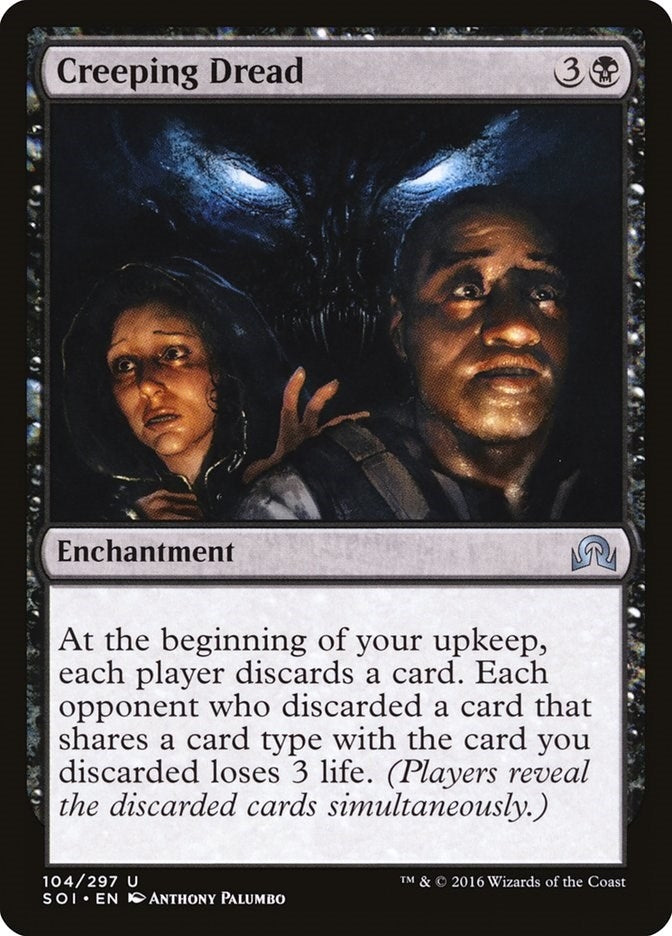 Image for Creeping Dread (104) (SOI) - Magic: The Gathering