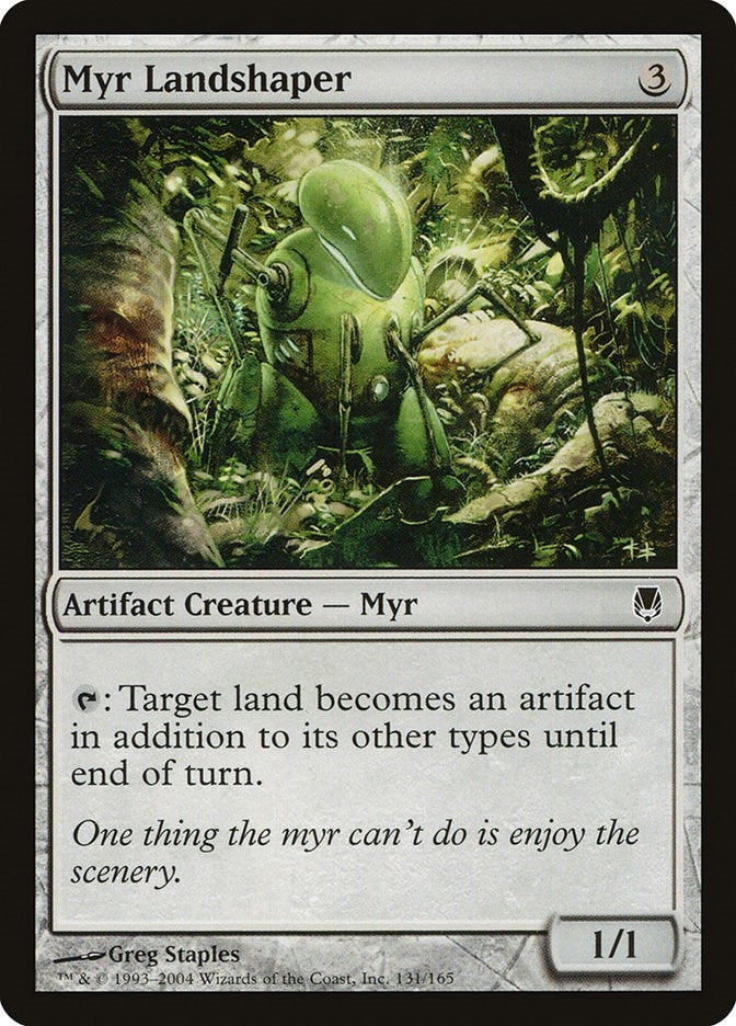 Image for Myr Landshaper (131) - Magic: The Gathering