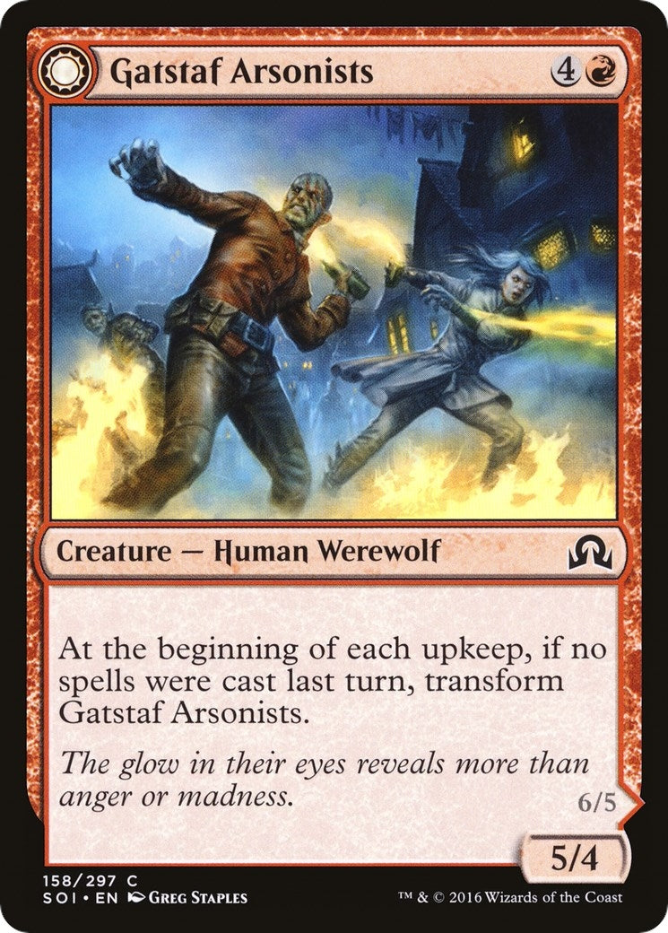 Image for Gatstaf Arsonists (158) (SOI) - Magic: The Gathering