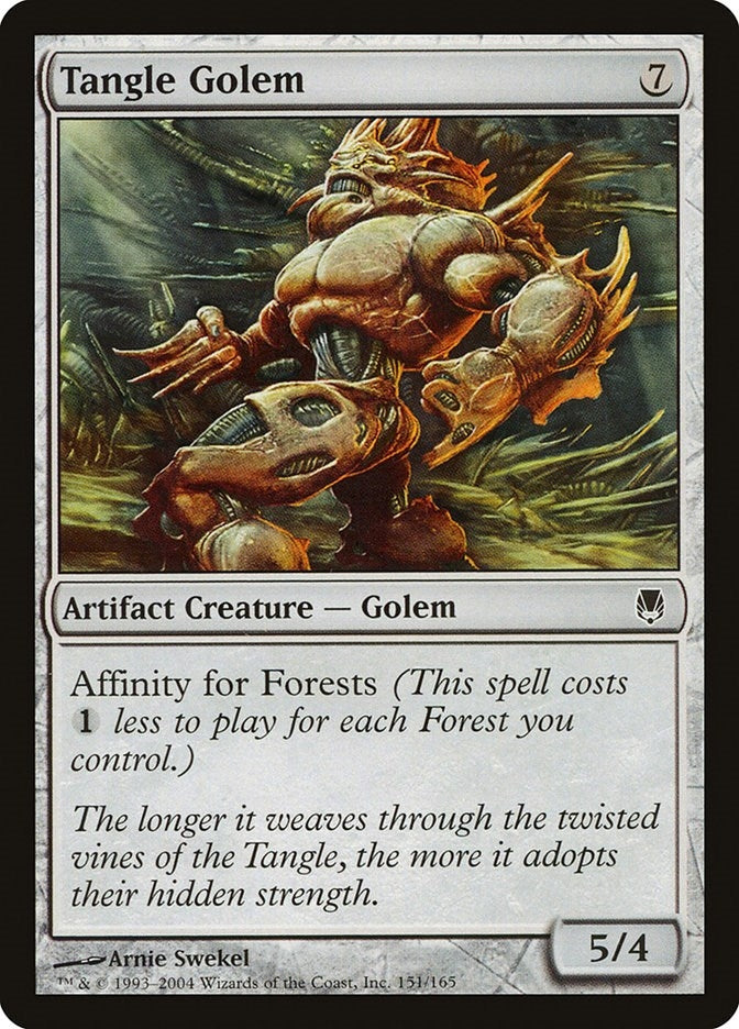 Image for Tangle Golem (151) - Magic: The Gathering