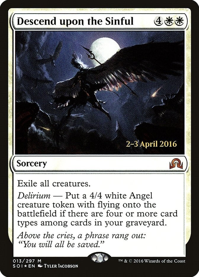 Image for Descend upon the Sinful (13) - Magic: The Gathering