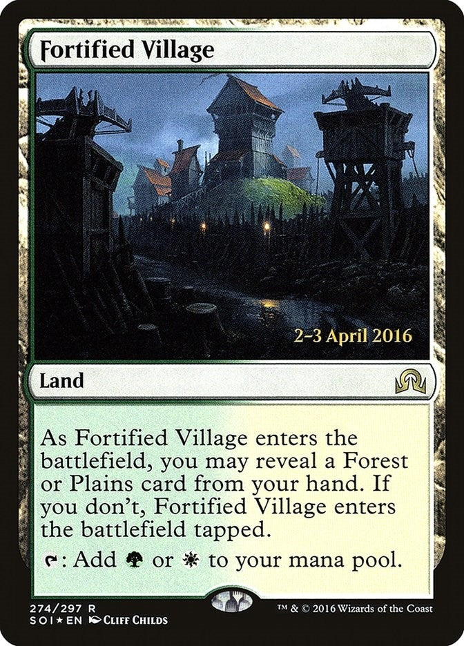 Image for Fortified Village (274) - Magic: The Gathering
