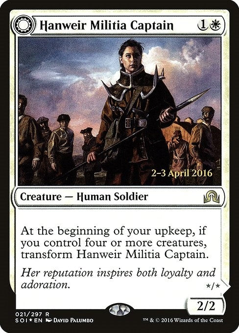 Image for Hanweir Militia Captain (21) - Magic: The Gathering