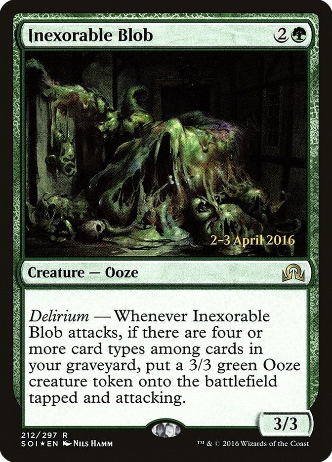Image for Inexorable Blob (212) - Magic: The Gathering