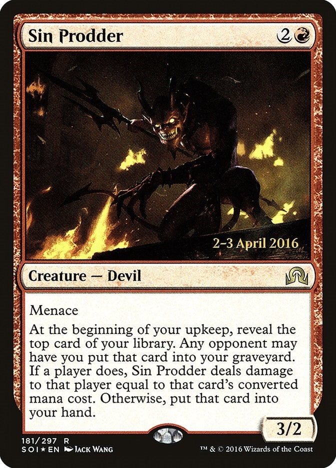 Image for Sin Prodder (181) - Magic: The Gathering