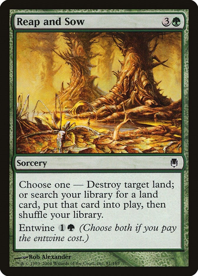 Image for Reap and Sow (81) - Magic: The Gathering