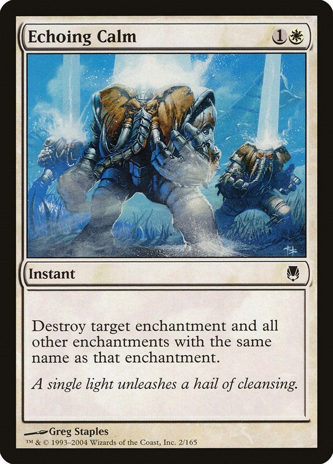 Image for Echoing Calm (2) - Magic: The Gathering