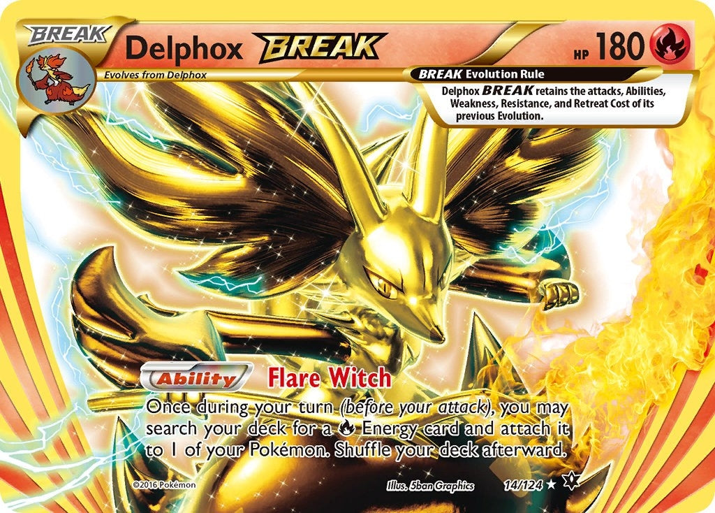 Image for Delphox BREAK (14/124) (FCO) - Pokemon