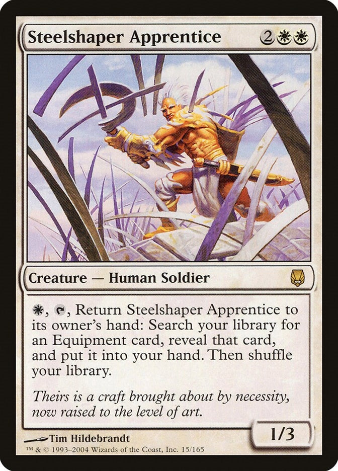 Image for Steelshaper Apprentice (15) - Magic: The Gathering