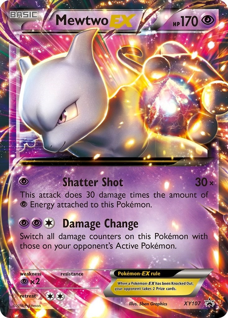 Image for Mewtwo EX - XY107 (XY107) (PR) - Pokemon
