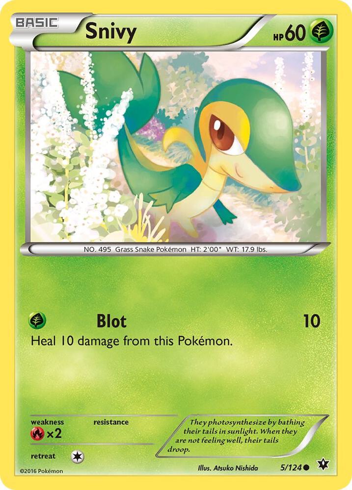 Image for Snivy (5/124) (FCO) - Pokemon
