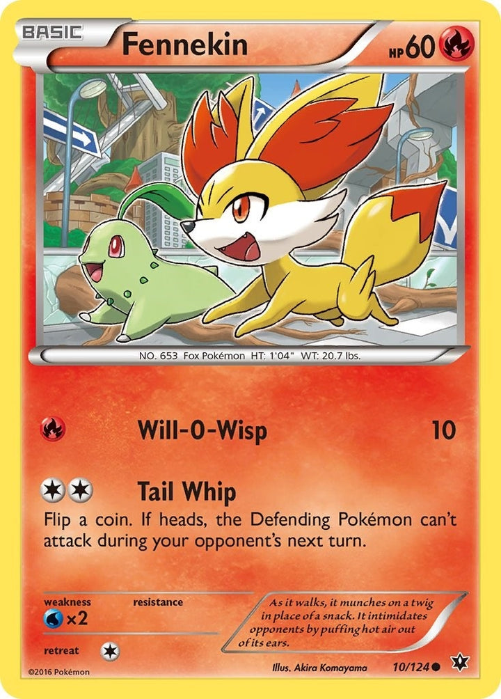 Image for Fennekin (10) (10/124) (FCO) - Pokemon