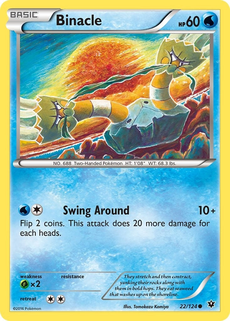 Image for Binacle (22/124) (FCO) - Pokemon