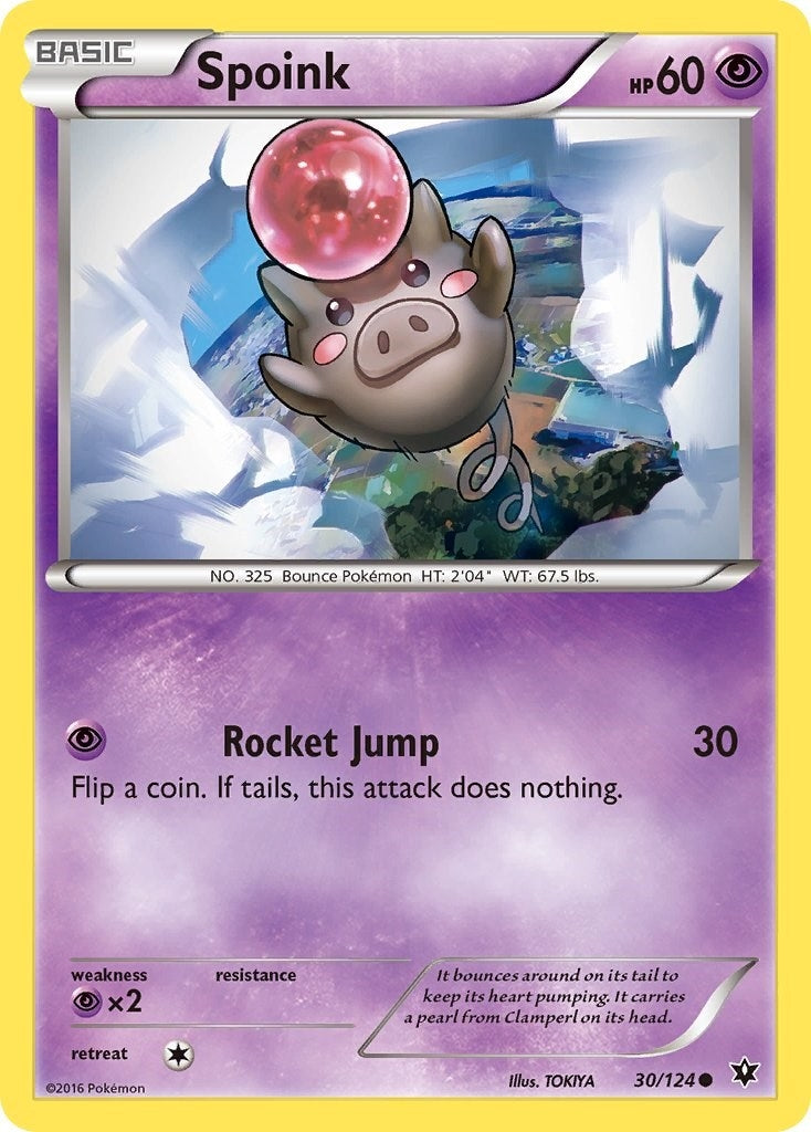 Image for Spoink (30/124) (FCO) - Pokemon