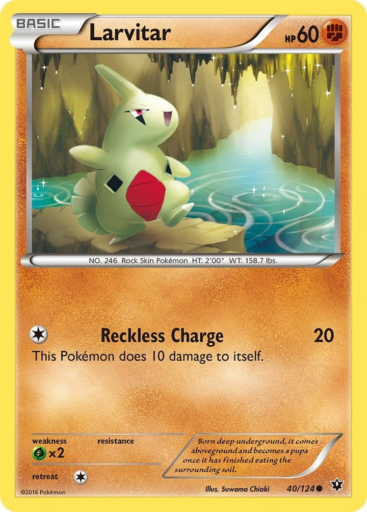 Image for Larvitar (40) (40/124) (FCO) - Pokemon