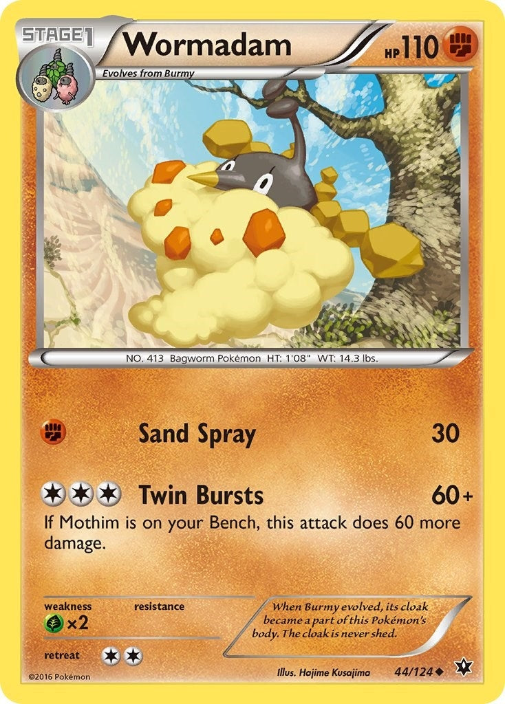 Image for Wormadam (44) (44/124) (FCO) - Pokemon