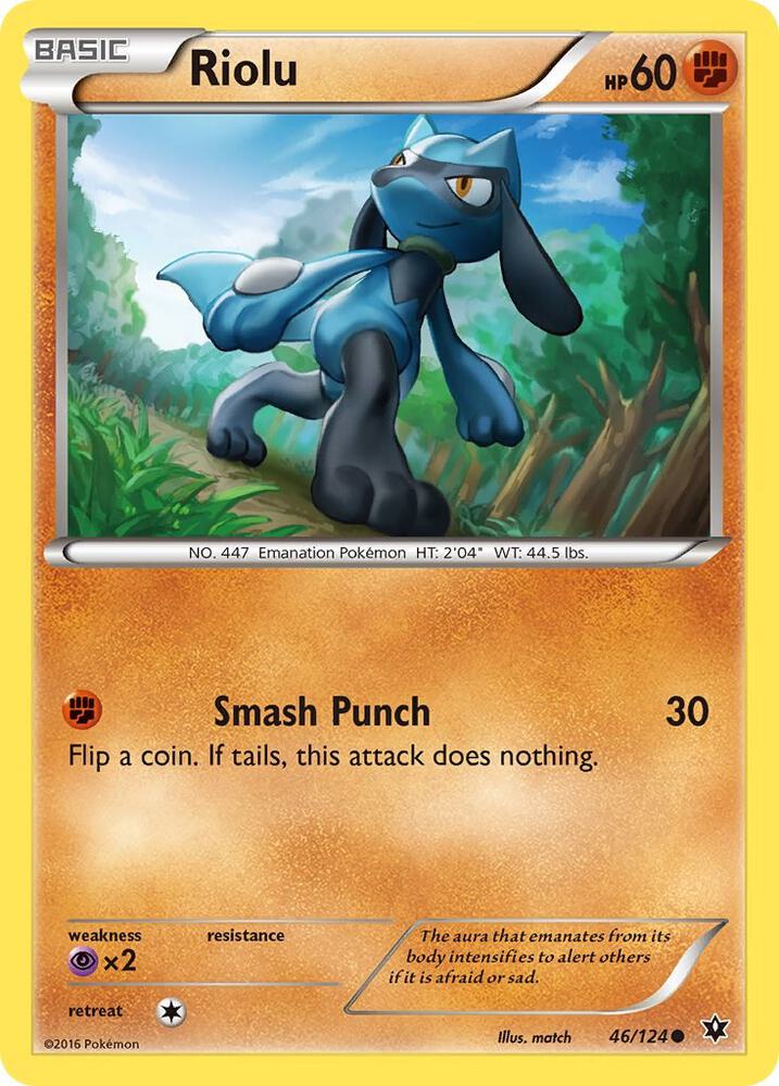 Image for Riolu (46) (46/124) (FCO) - Pokemon