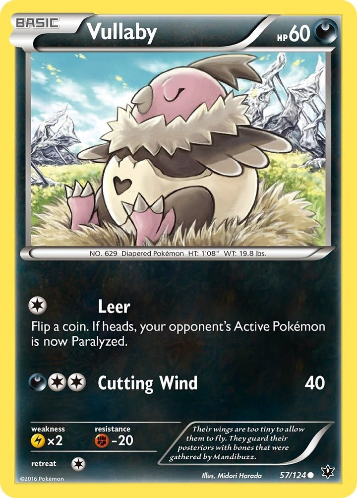 Image for Vullaby (57/124) (FCO) - Pokemon