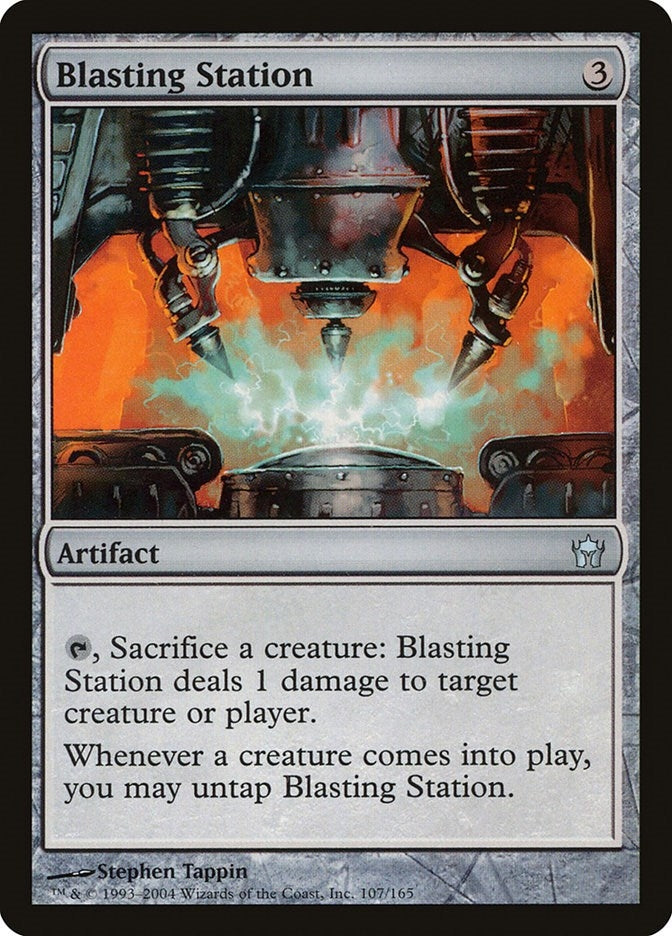 Image for Blasting Station (107) - Magic: The Gathering