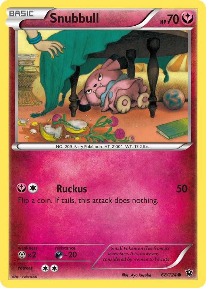 Image for Snubbull (68/124) (FCO) - Pokemon