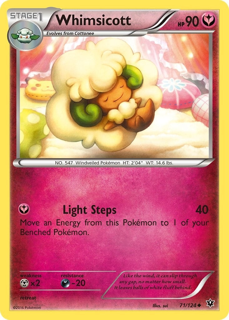 Image for Whimsicott (71/124) (FCO) - Pokemon