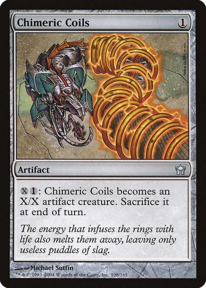 Image for Chimeric Coils (108) - Magic: The Gathering