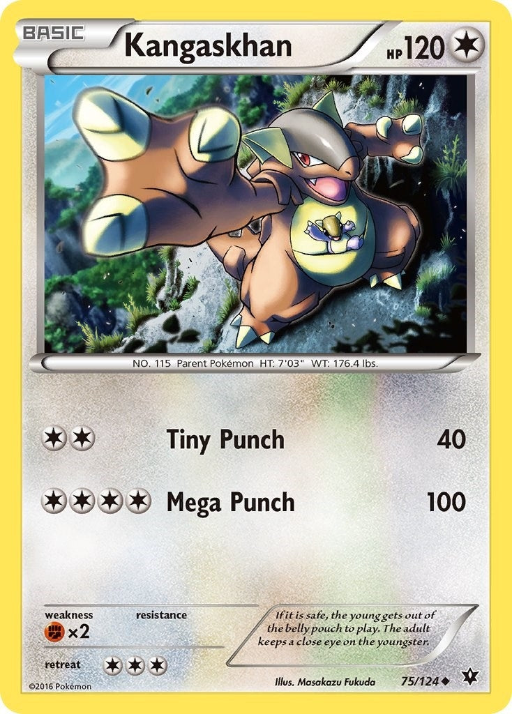 Image for Kangaskhan (75/124) (FCO) - Pokemon