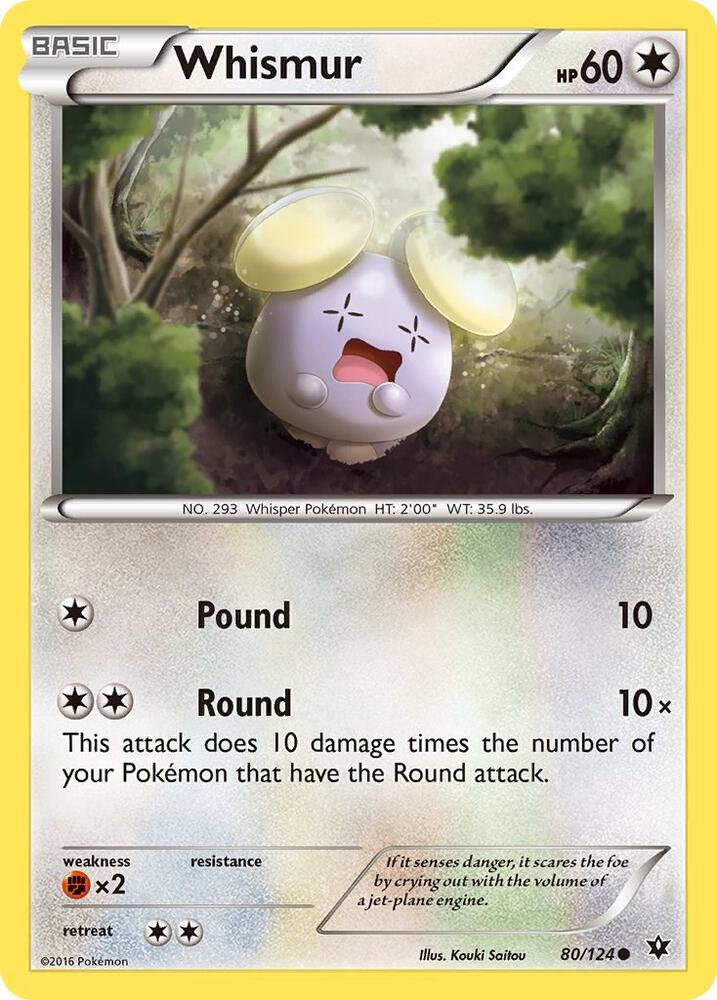 Whismur (80/124) (FCO)