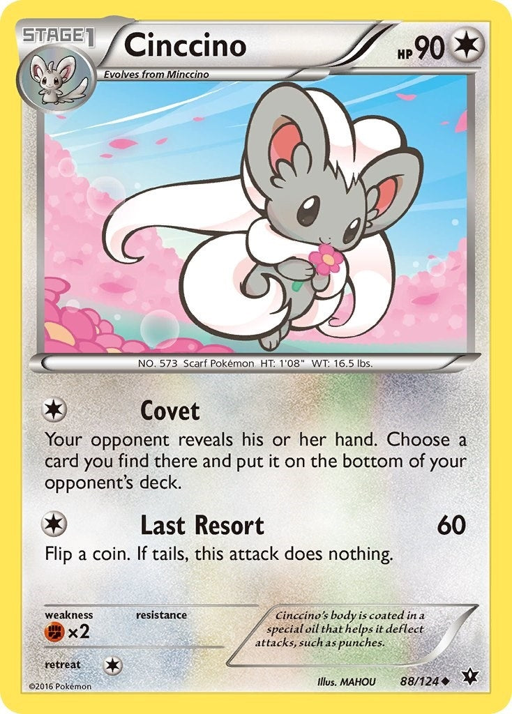 Image for Cinccino (88) (88/124) (FCO) - Pokemon