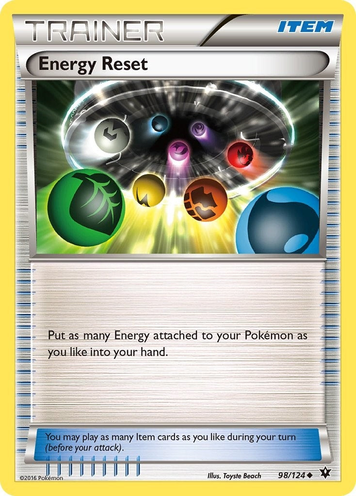 Image for Energy Reset (98/124) (FCO) - Pokemon