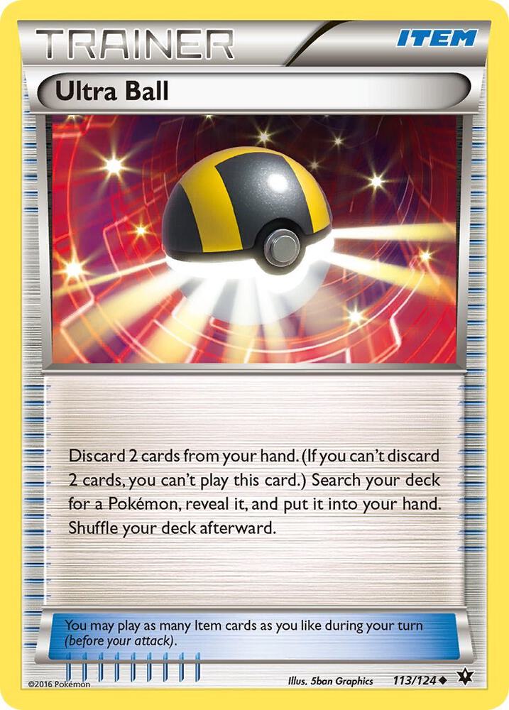 Image for Ultra Ball (113/124) (FCO) - Pokemon