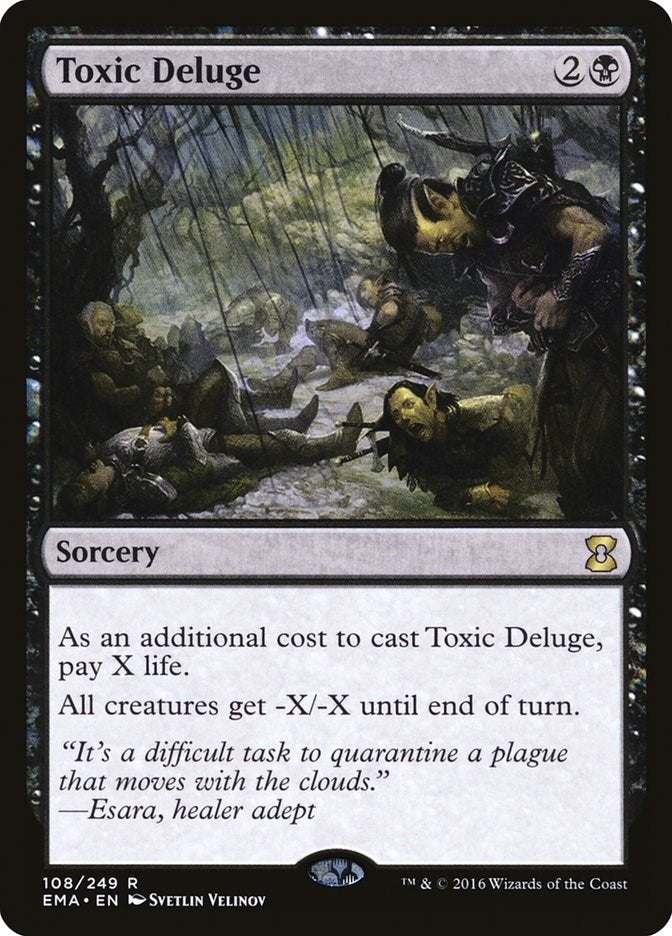 Image for Toxic Deluge (108) - Magic: The Gathering