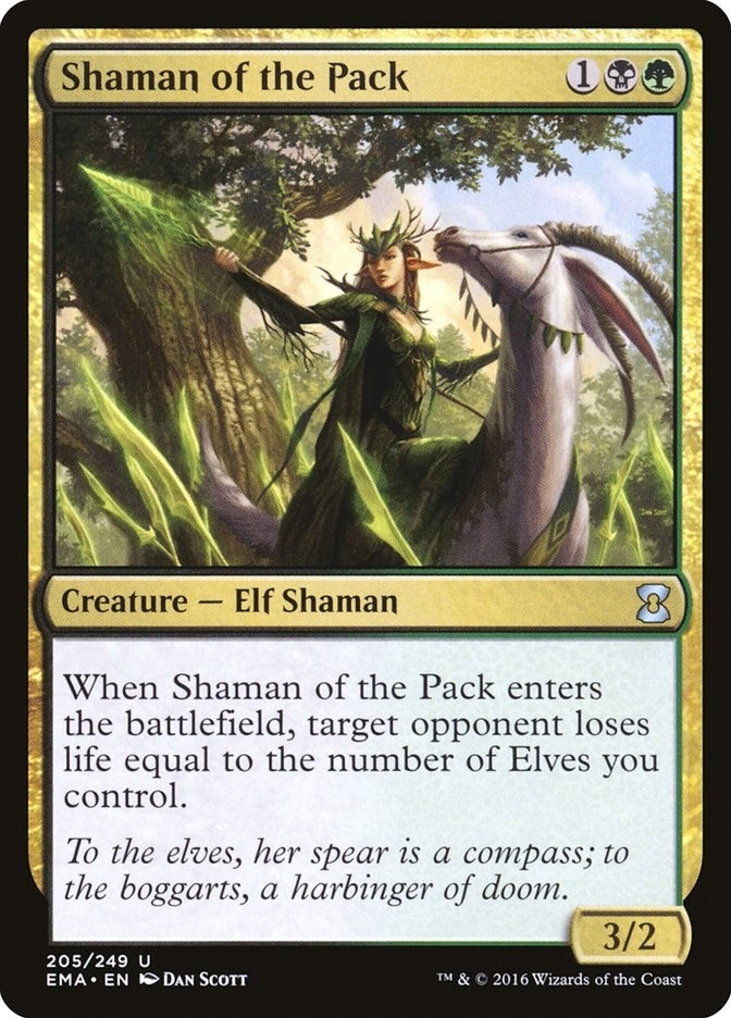 Image for Shaman of the Pack (205) - Magic: The Gathering