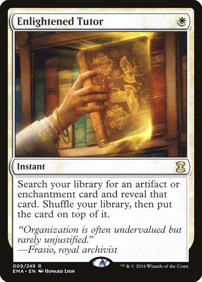 Image for Enlightened Tutor (9) - Magic: The Gathering