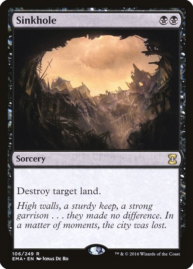 Image for Sinkhole (106) - Magic: The Gathering