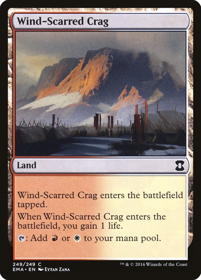 Image for Wind-Scarred Crag (249) - Magic: The Gathering