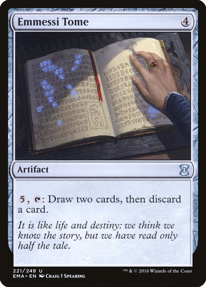 Image for Emmessi Tome (221) - Magic: The Gathering