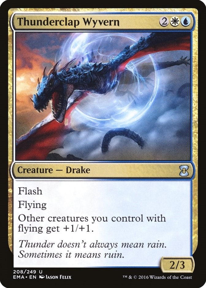 Image for Thunderclap Wyvern (208) - Magic: The Gathering