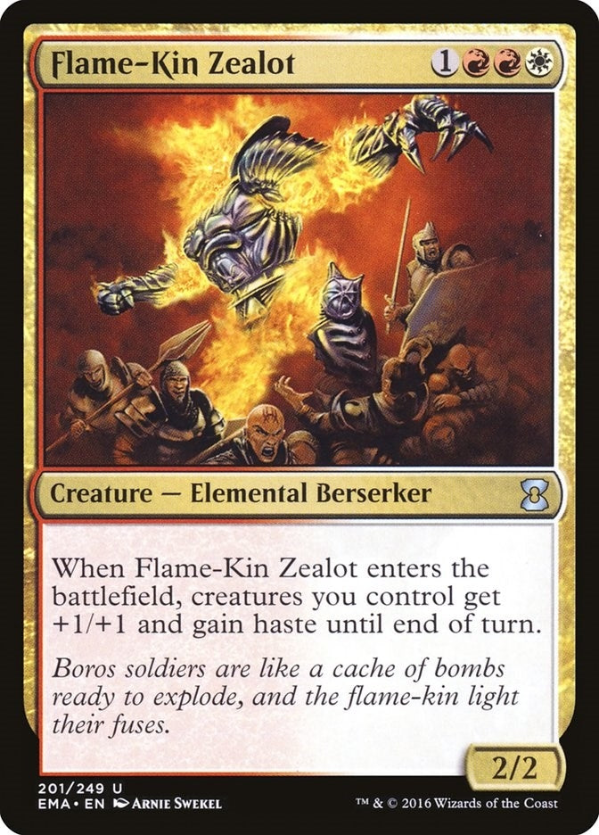 Image for Flame-Kin Zealot (201) (EMA) - Magic: The Gathering
