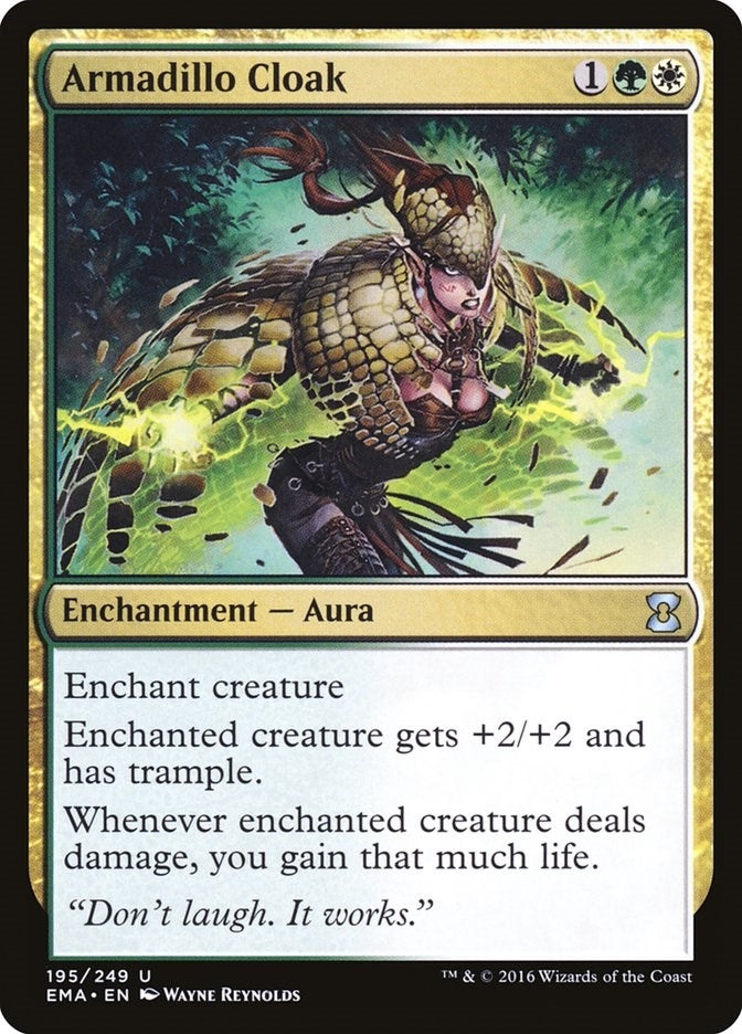 Image for Armadillo Cloak (195) (EMA) - Magic: The Gathering